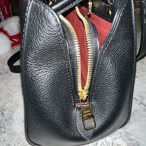 Louis Vuitton Monogram Giant Montaigne black and cream Beautiful handbag. - Picture 7 of 16